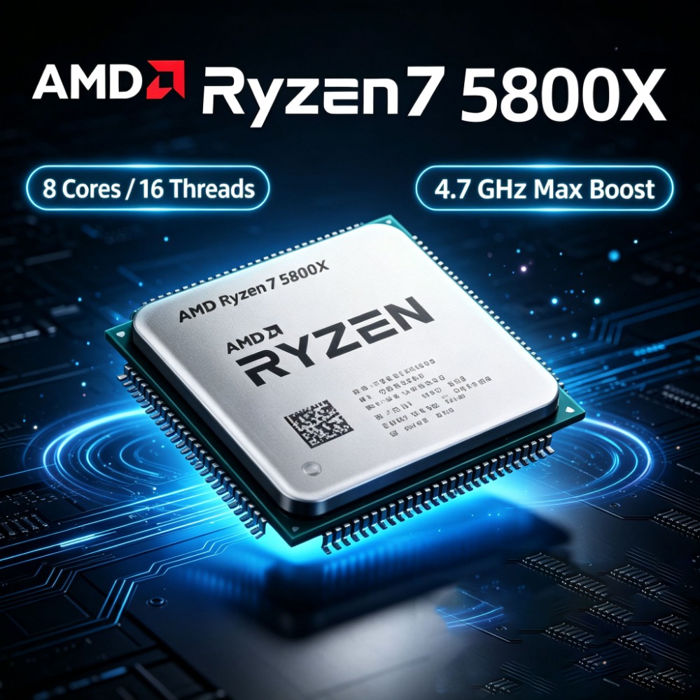 AMD R7 5800X Ryzen 7 5800X 8-r – Amd Cpu Ryzen 7 recenzja i cena