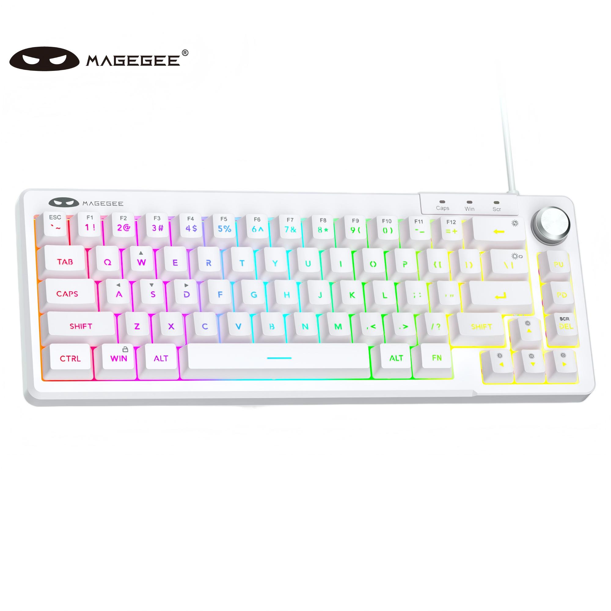 MageGee TS68 Mini 60% Klawiatu – Keyboard Gaming Blue Switch recenzja i cena