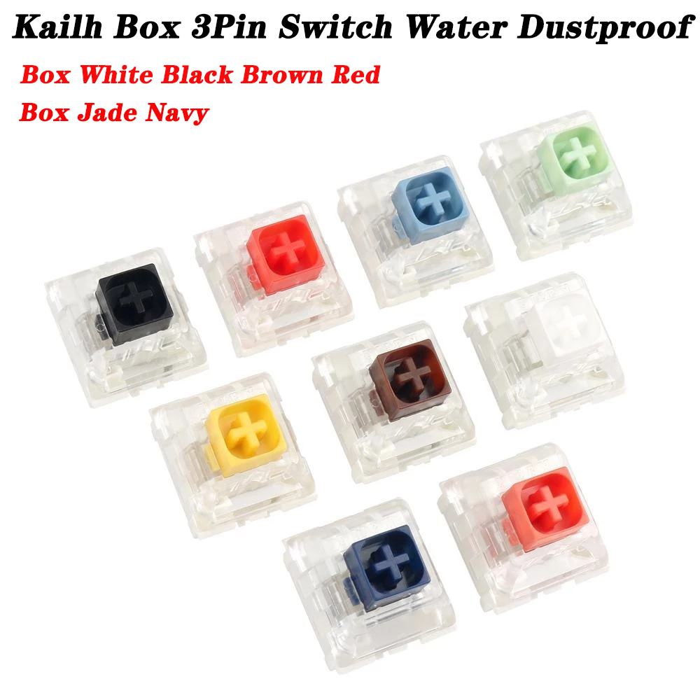 Przełączniki Kailh BOX Mx Biał – Keyboard Gaming Blue Switch recenzja i cena