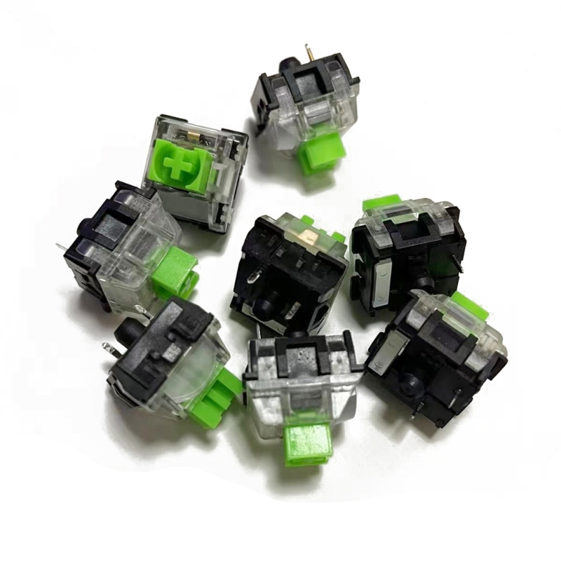 2 szt. 3Pin zielone przełączni – Gaming Keyboard No Rgb recenzja i cena