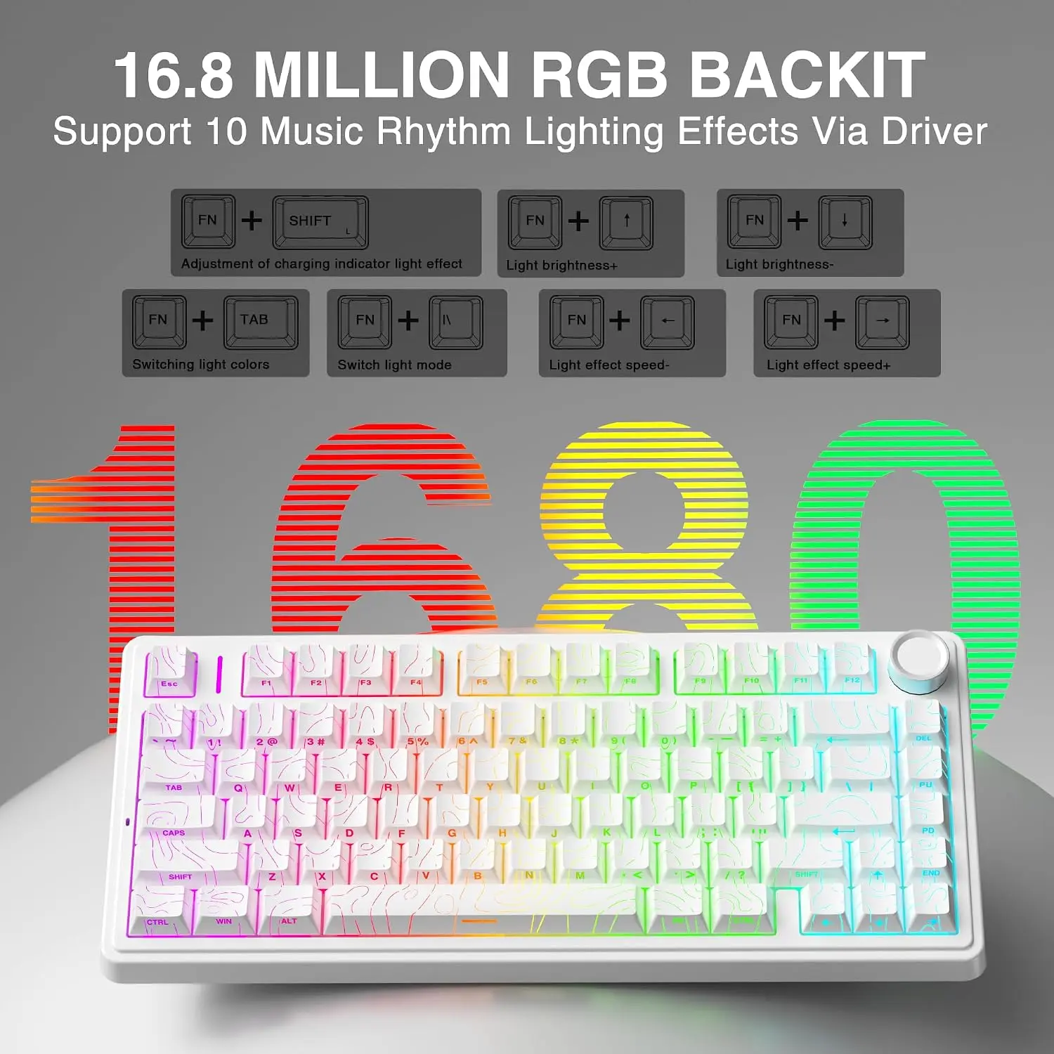 AULA F75 HE – klawiatura mecha – Gaming Keyboard No Rgb recenzja i cena